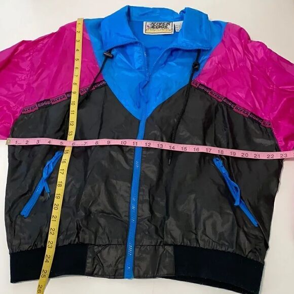 Vintage Retro River Edge Windbreaker Jacket - Picture 8 of 10